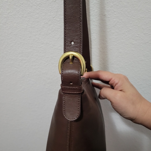 Coach MacDougal Leather Zip Vintage Crossbody Bag - Picture 7 of 12